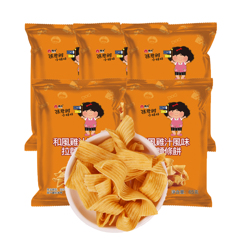 张君雅和风鸡汁拉面条饼65g*5