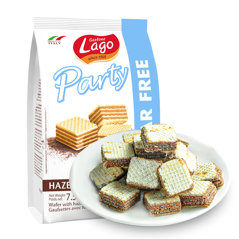 爱利地榛子味无糖威化饼干213g