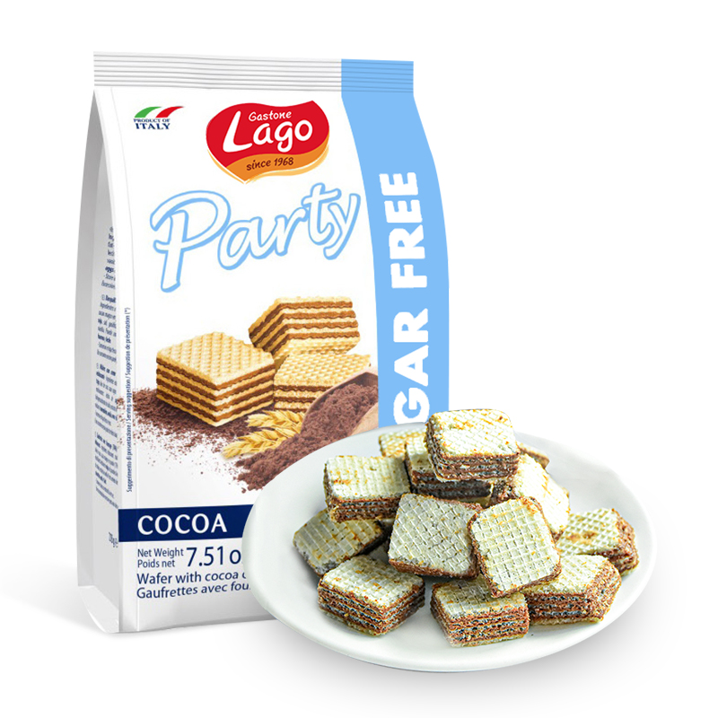 爱利地可可味无糖威化饼干213g