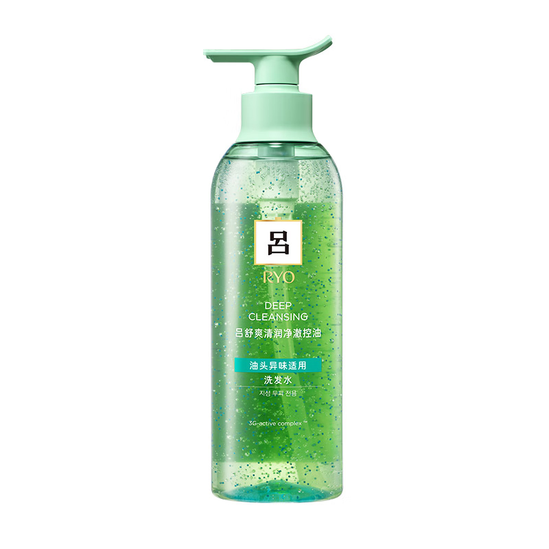 吕舒爽清润净澈控油洗发水 400ml