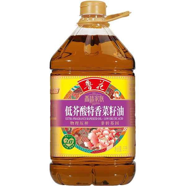 鲁花特香低芥酸菜籽油 5L（香味家族）