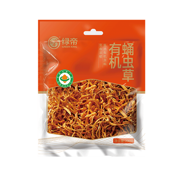 绿帝 有机蛹虫草200g