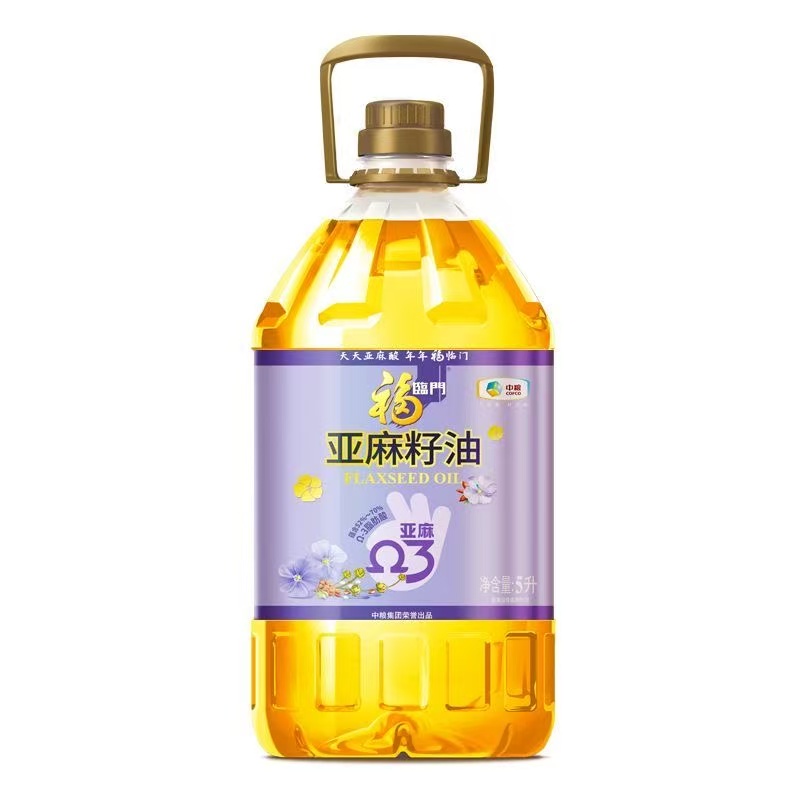 福临门亚麻籽油5L