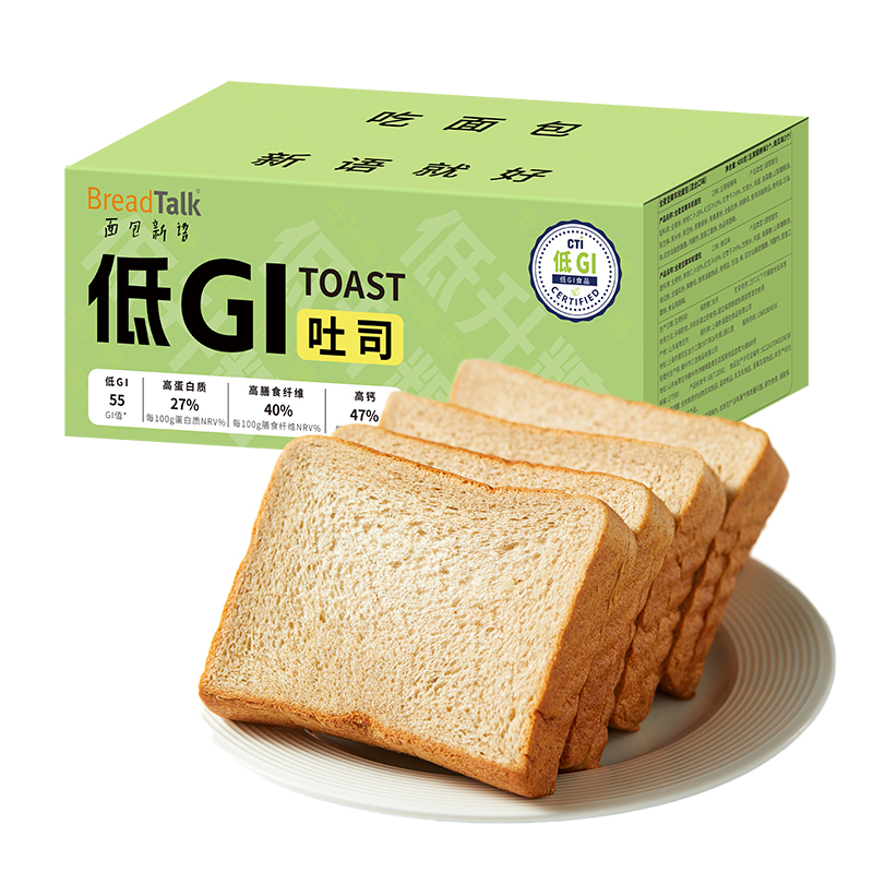 面包新语 低GI吐司 400g