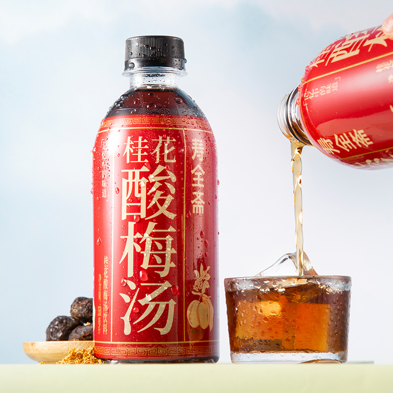 【中华老字号】寿全斋 桂花酸梅汤 350ml*6