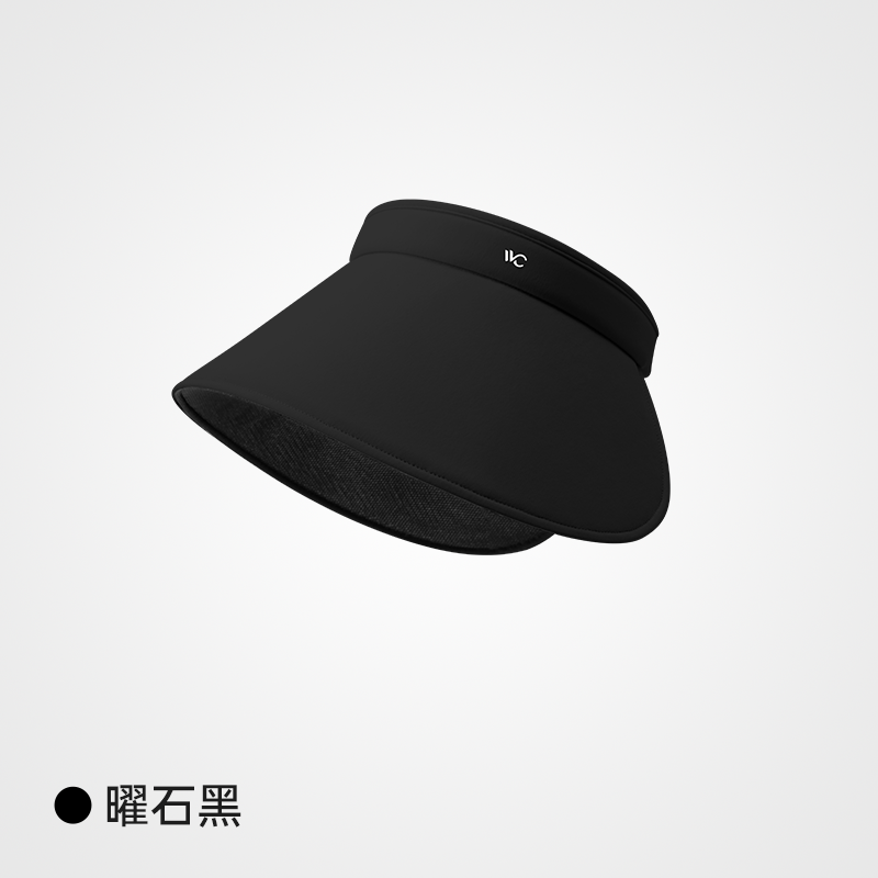 VVC全景防晒帽遮阳帽防紫外线VGM5S723 曜石黑