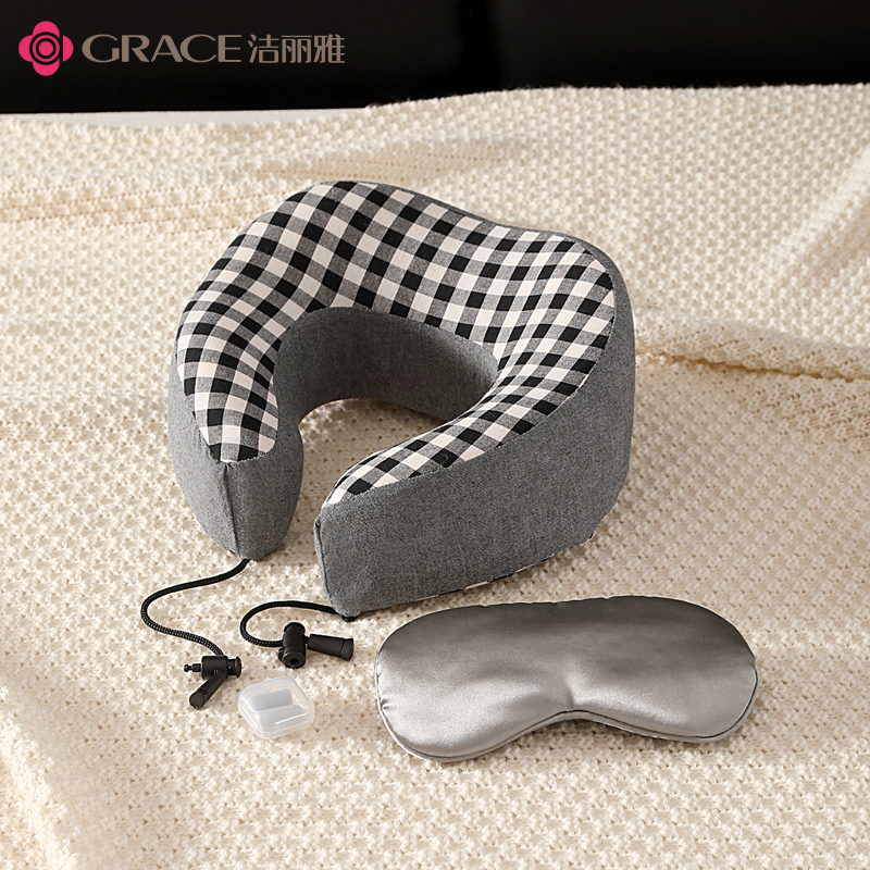 洁丽雅护颈枕三件套-侣行JLY-ZSCP022